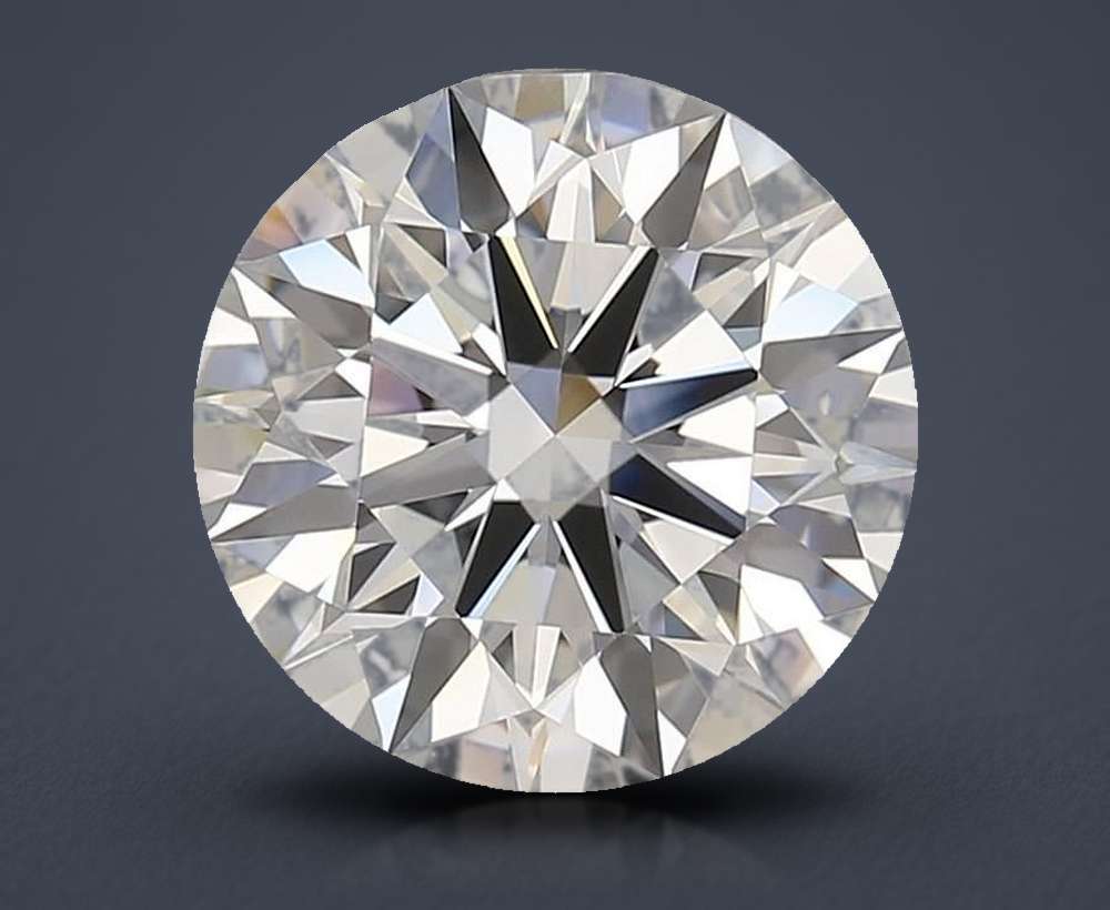 4.02 Carat Round Lab Diamond
