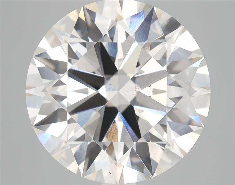 6.68ct G VS2 Rare Carat Ideal Cut Round Lab Grown Diamond