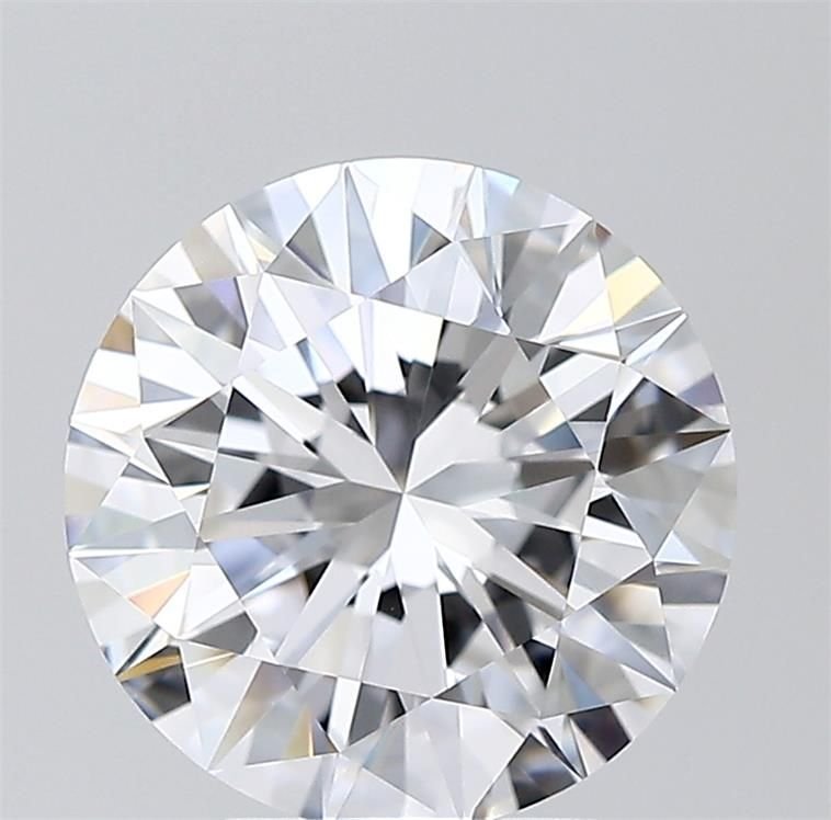 3.45ct D FL Excellent Cut Round Diamond