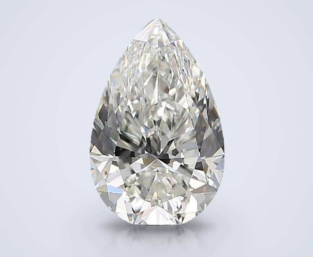 0.64 Carat Pear Natural Diamond