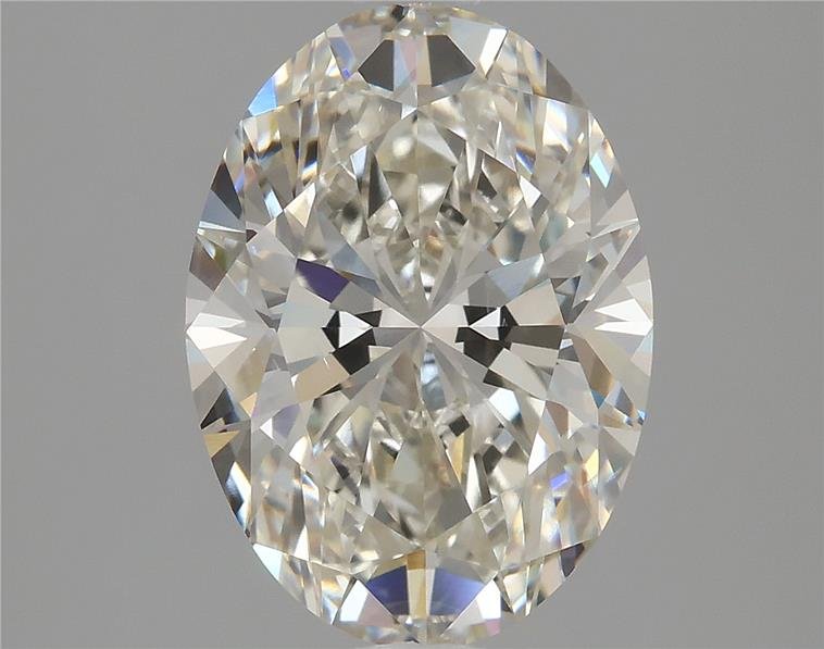 2.56ct H VS2 Rare Carat Ideal Cut Oval Lab Grown Diamond