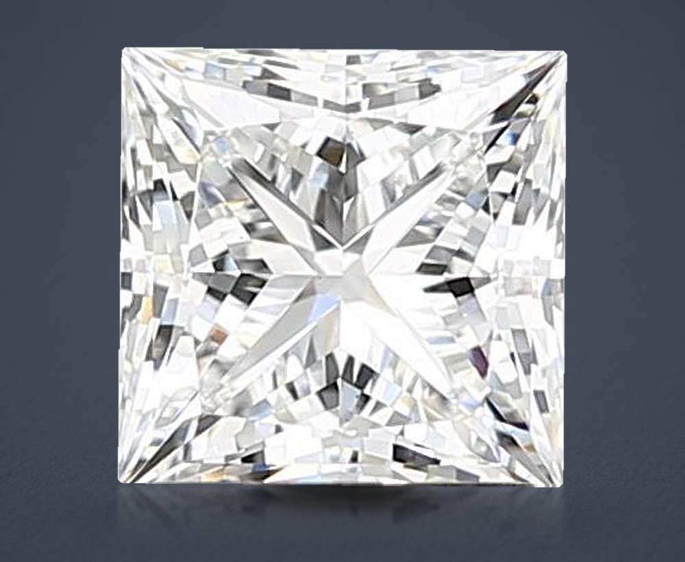 1.60 Carat Princess Lab Diamond