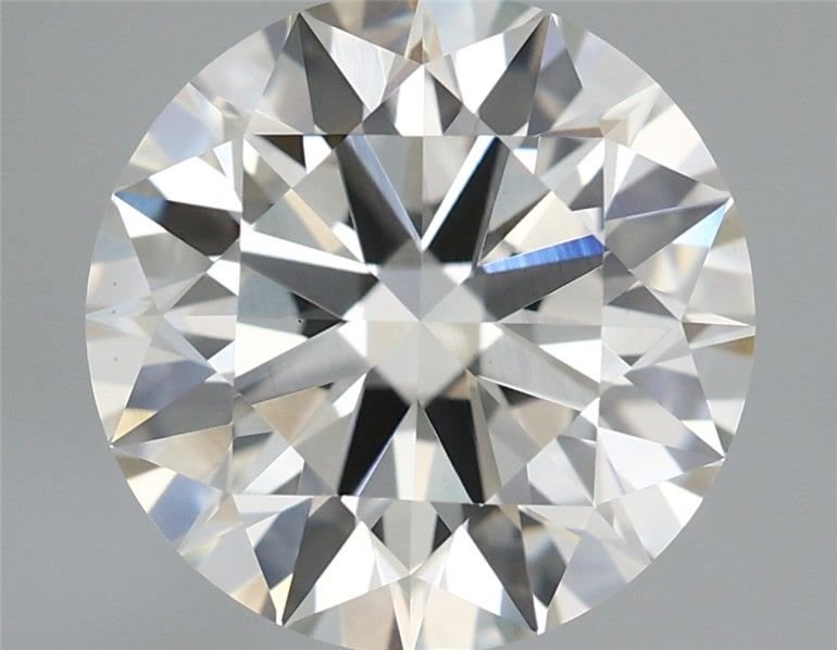 3.46ct I VS1 Rare Carat Ideal Cut Round Lab Grown Diamond