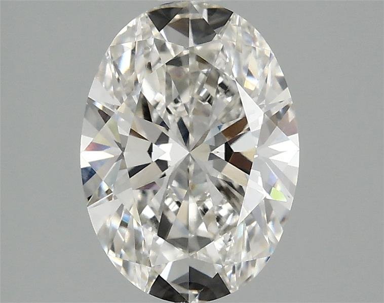 2.00ct H VS1 Rare Carat Ideal Cut Oval Lab Grown Diamond