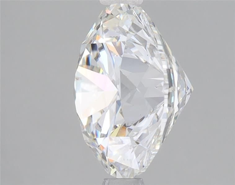 3.38ct F SI1 Rare Carat Ideal Cut Round Lab Grown Diamond