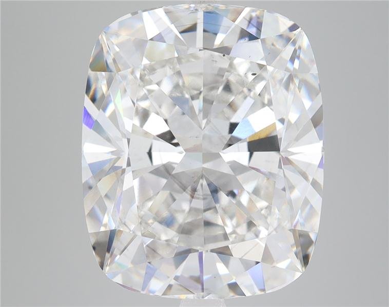 10.50ct F VS2 Rare Carat Ideal Cut Cushion Lab Grown Diamond