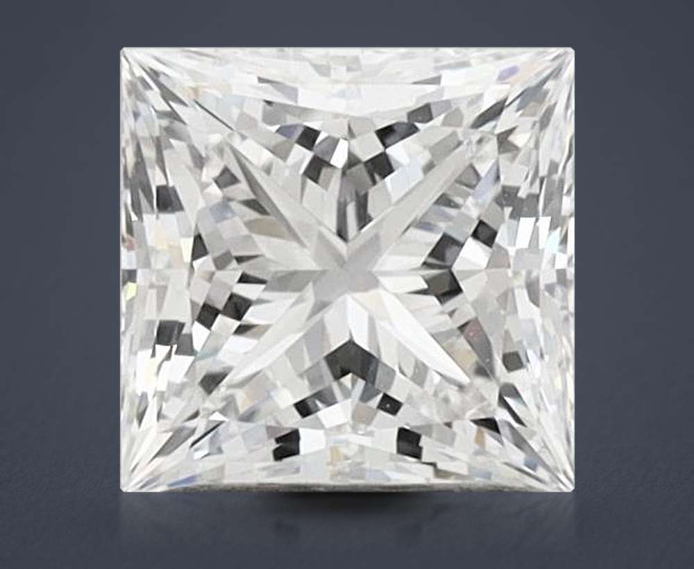 1.61 Carat Princess Lab Diamond
