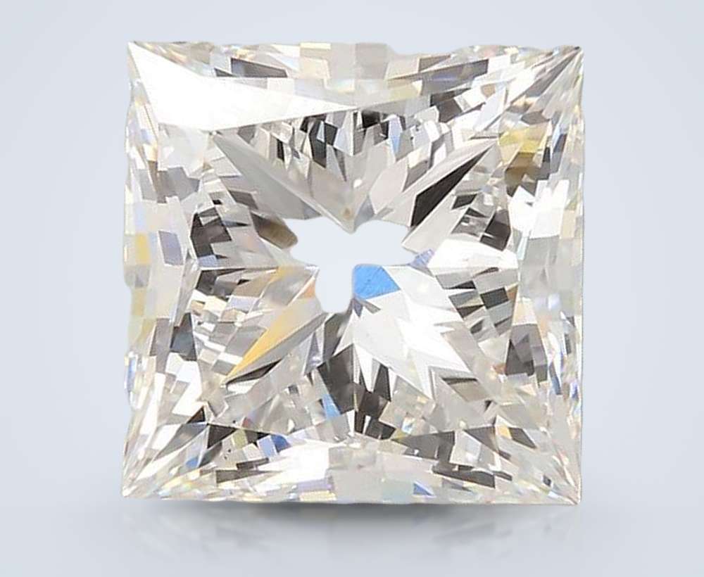 7.50 Carat Princess Lab Diamond