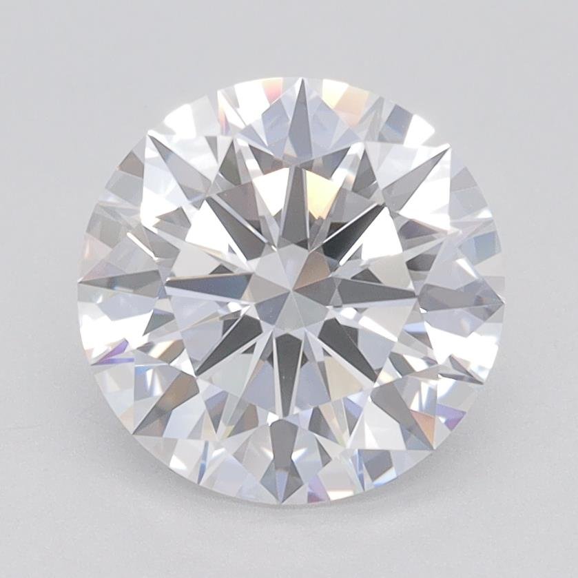 2.05ct D VVS1 Rare Carat Ideal Cut Round Lab Grown Diamond