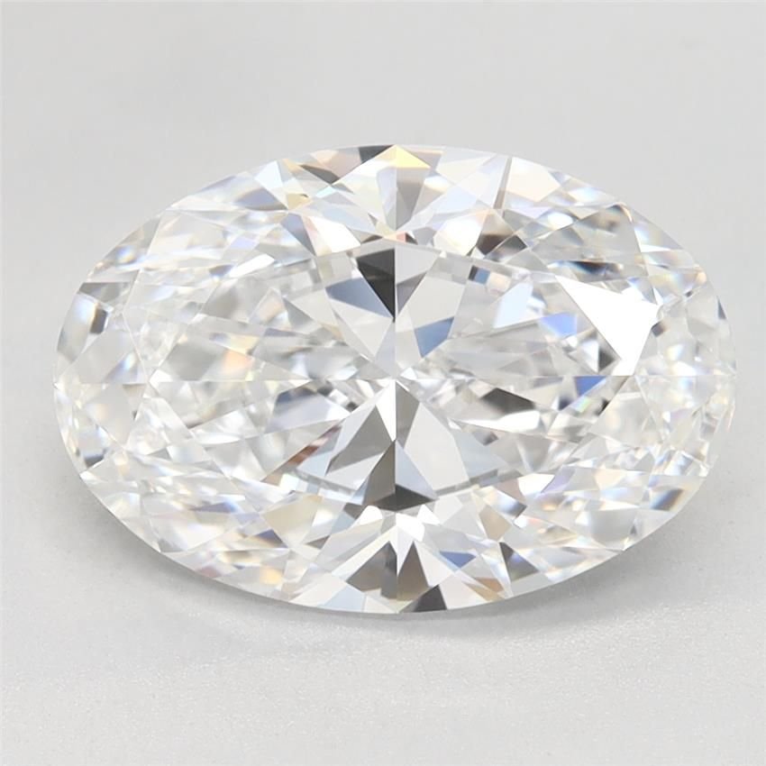 2.63ct D VVS1 Rare Carat Ideal Cut Oval Lab Grown Diamond