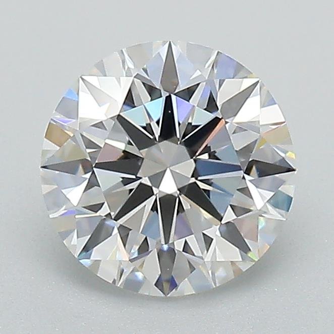 1.38ct D VVS2 Rare Carat Ideal Cut Round Lab Grown Diamond