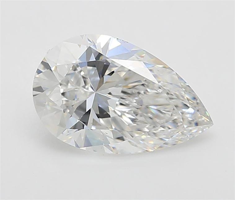 1.51ct E VS2 Rare Carat Ideal Cut Pear Lab Grown Diamond