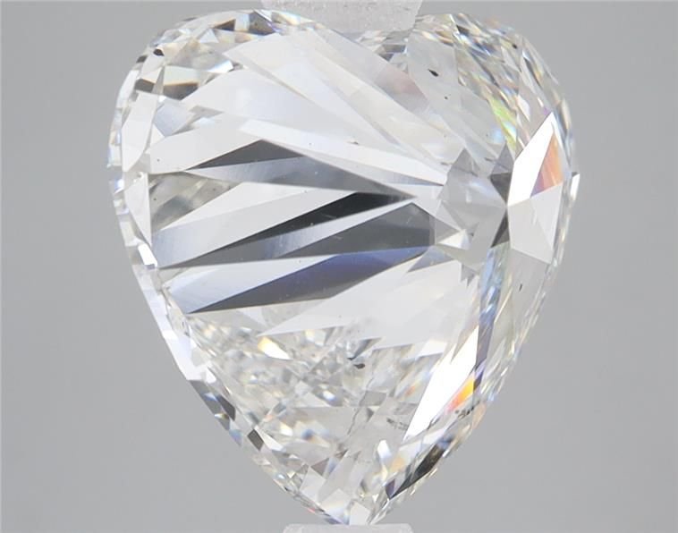 6.60ct G VS2 Rare Carat Ideal Cut Heart Lab Grown Diamond