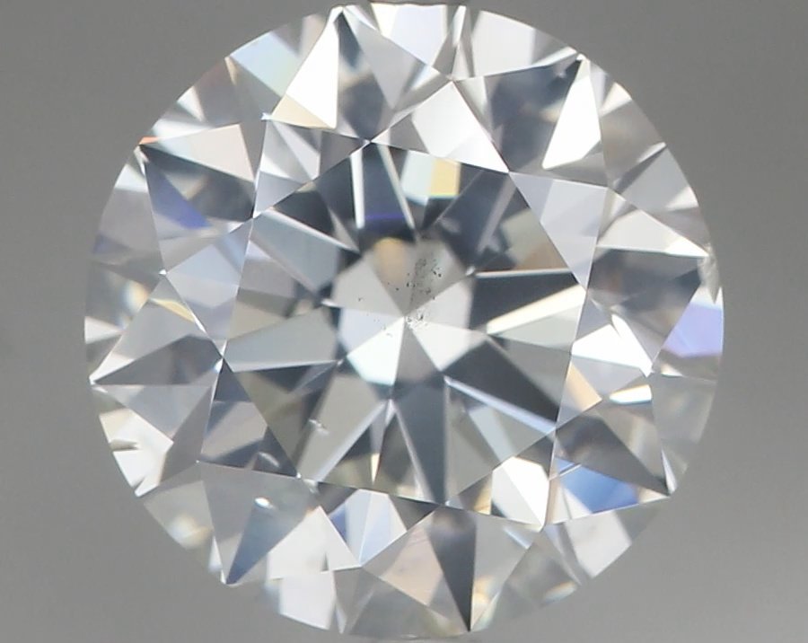 2.52ct J SI2 Rare Carat Ideal Cut Round Diamond