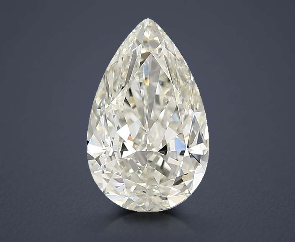 2.50 Carat Pear Natural Diamond