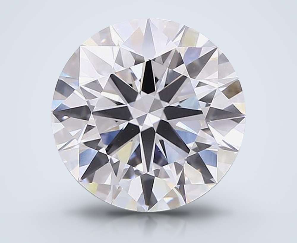 3.92 Carat Round Lab Diamond