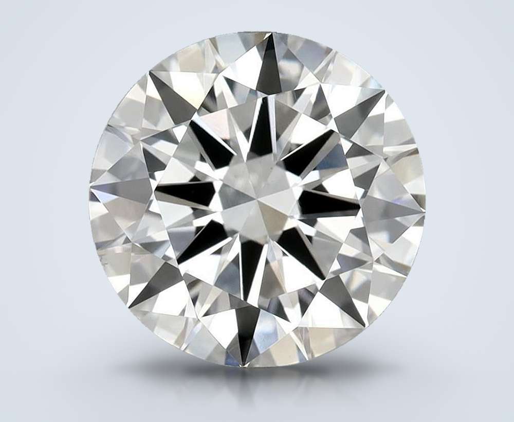 4.21 Carat Round Lab Diamond
