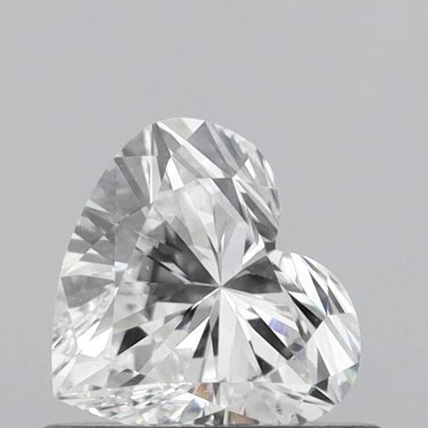 0.53ct D VVS2 Rare Carat Ideal Cut Heart Lab Grown Diamond