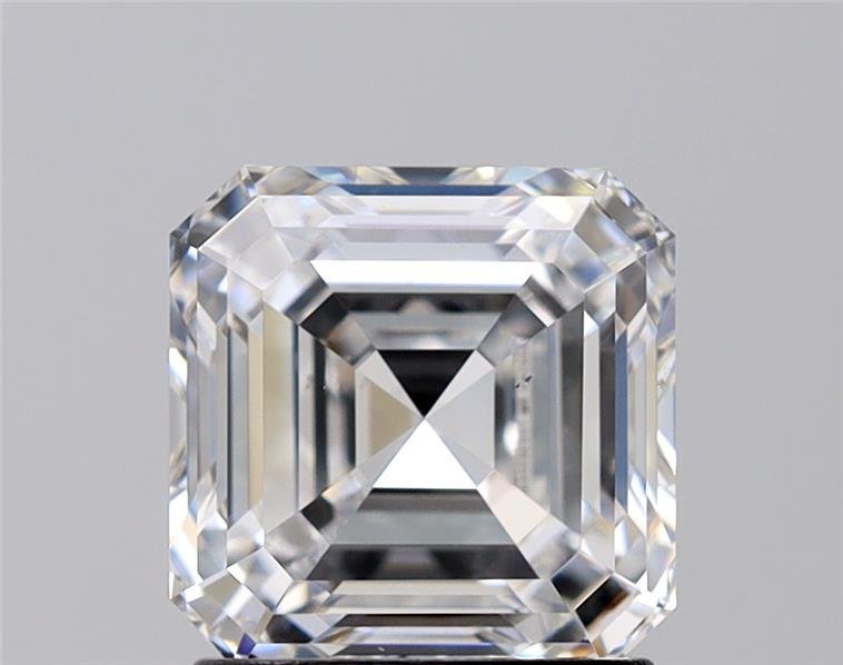 1.60ct D VS2 Rare Carat Ideal Cut Asscher Lab Grown Diamond