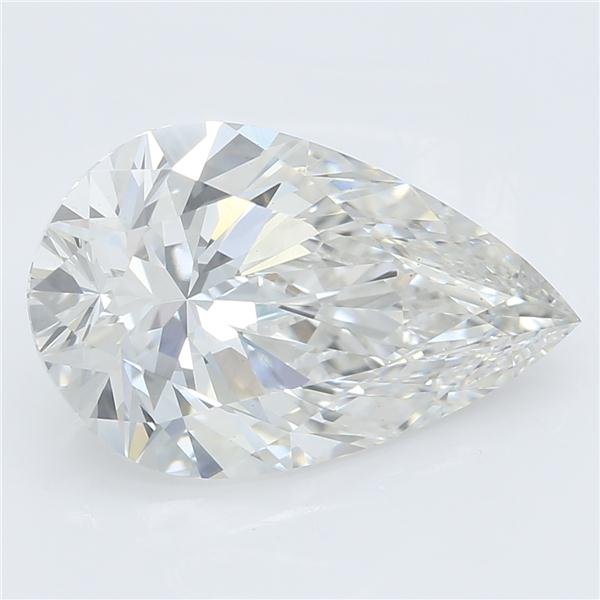 2.63ct G VS1 Rare Carat Ideal Cut Pear Lab Grown Diamond