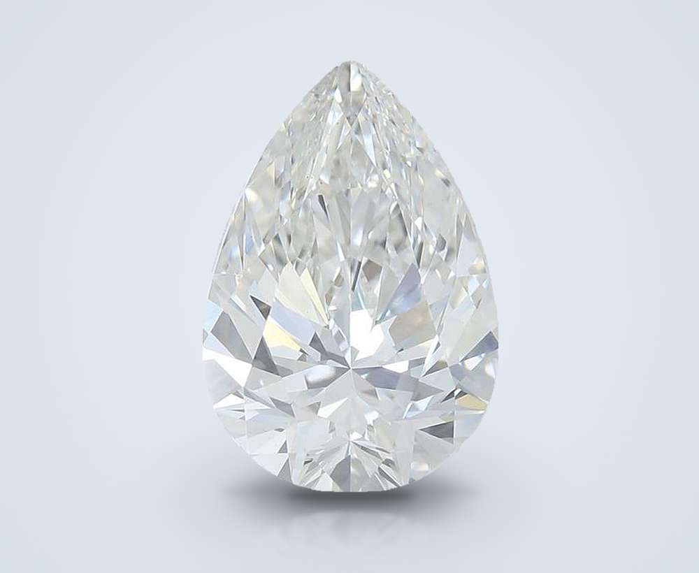 2.63 Carat Pear Lab Diamond