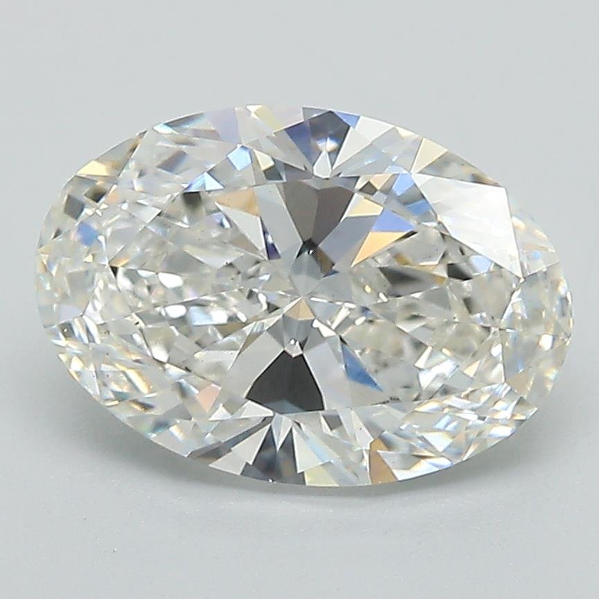 2.50ct F VS1 Rare Carat Ideal Cut Oval Lab Grown Diamond