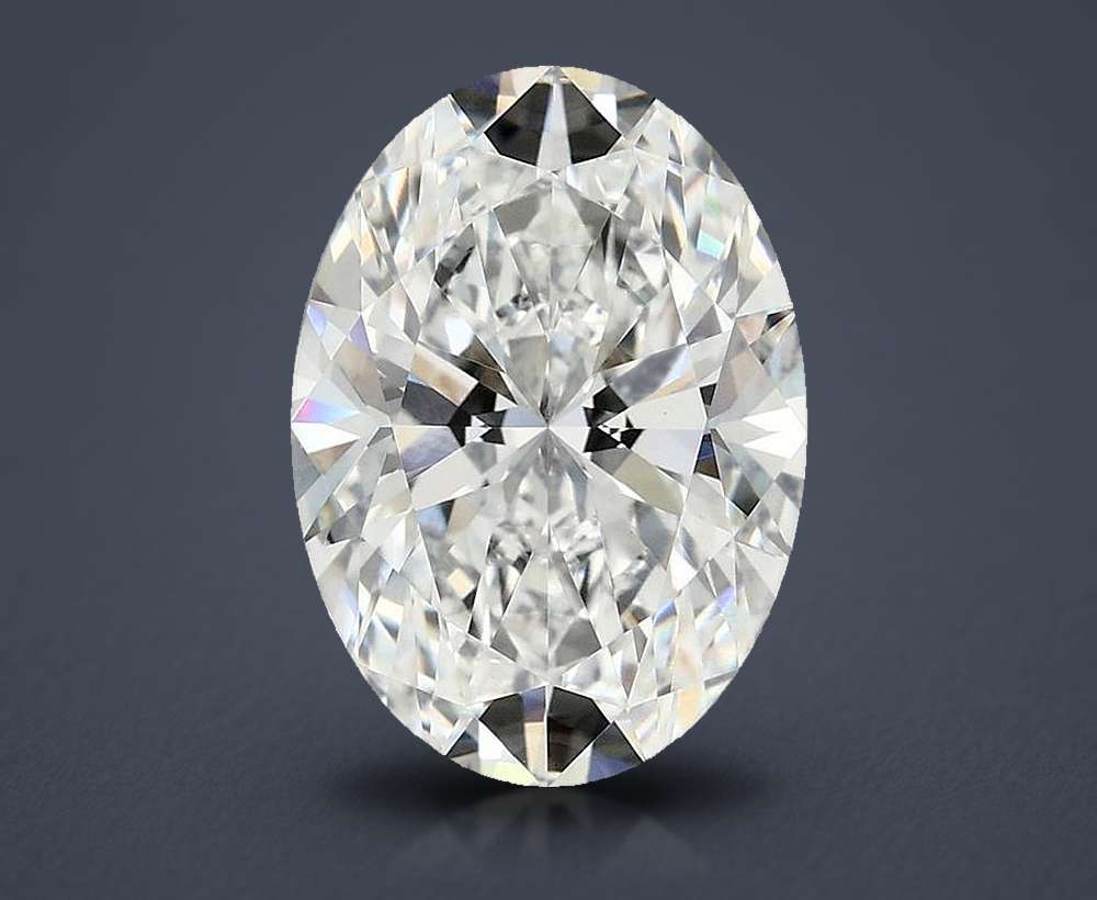 3.92 Carat Oval Lab Diamond