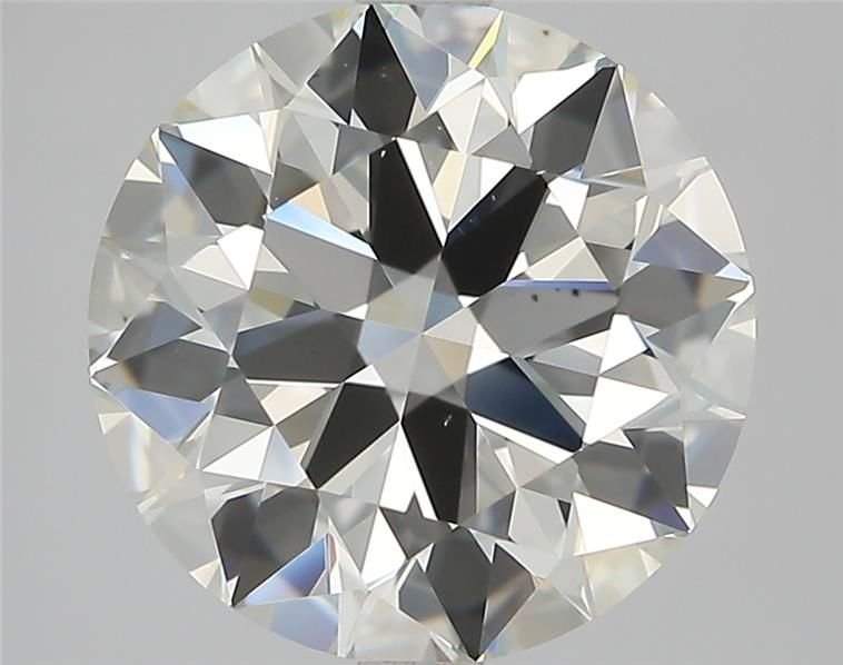 2.52ct K VS2 Rare Carat Ideal Cut Round Diamond