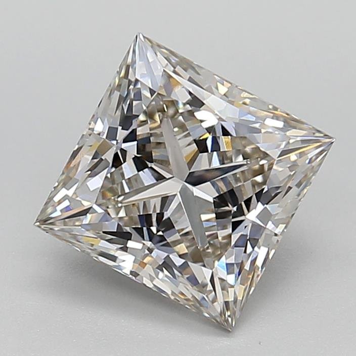 2.54ct I VS1 Rare Carat Ideal Cut Princess Lab Grown Diamond