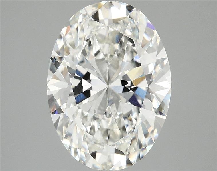 3.80 Carat Oval Lab Diamond