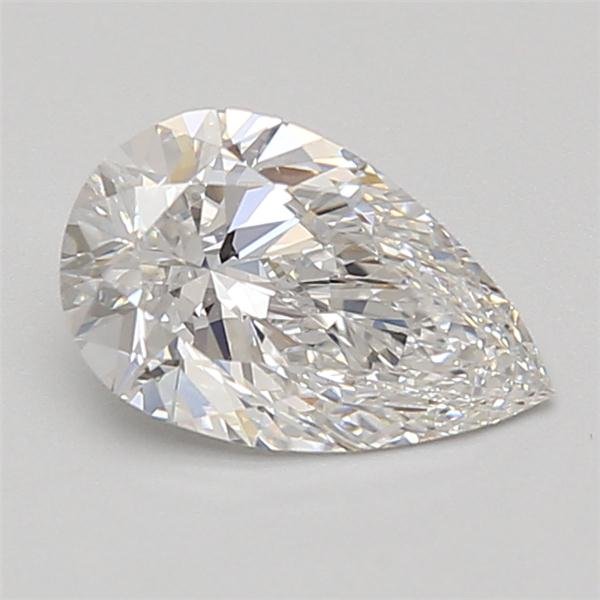 1.39ct E VVS2 Rare Carat Ideal Cut Pear Lab Grown Diamond