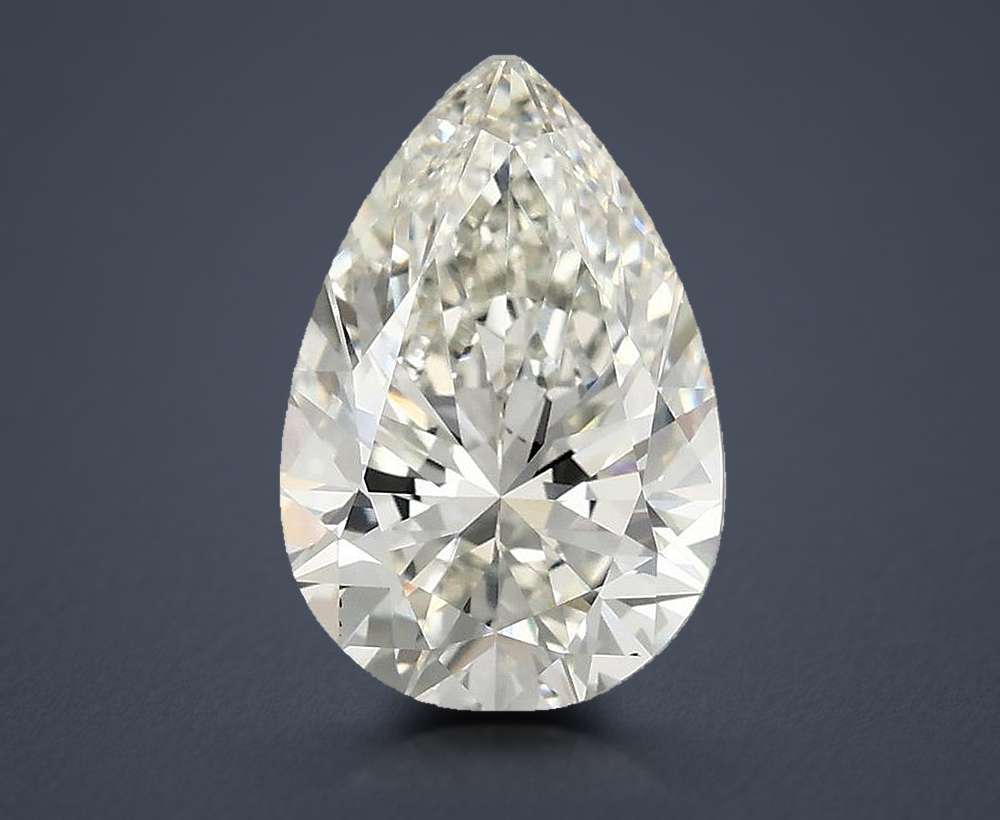 2.47 Carat Pear Lab Diamond