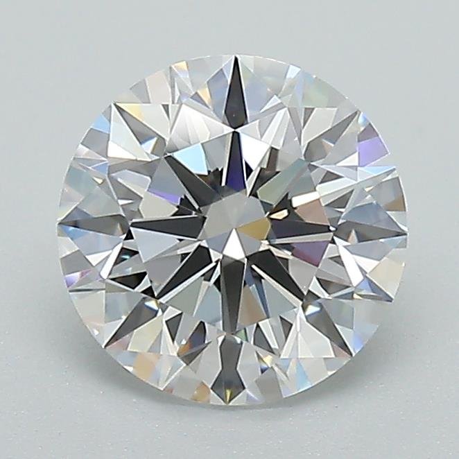 1.34ct D VVS2 Rare Carat Ideal Cut Round Lab Grown Diamond