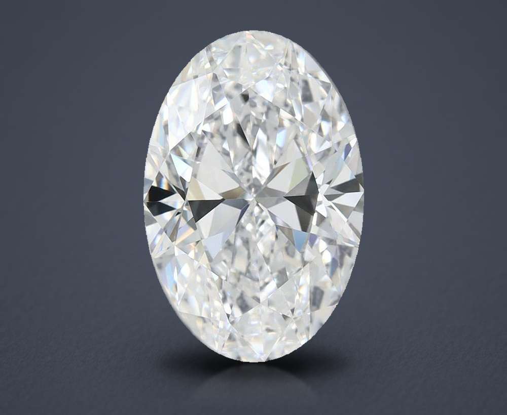 3.00 Carat Oval Lab Diamond