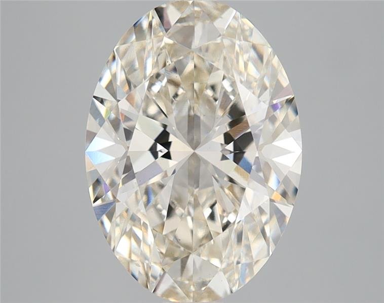 3.09ct I VS1 Rare Carat Ideal Cut Oval Lab Grown Diamond