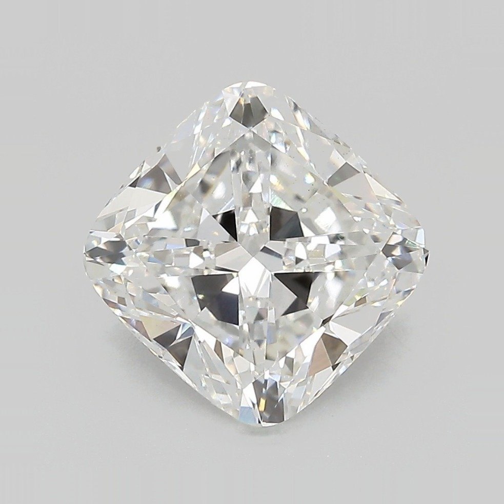 4.04ct E VS1 Very Good Cut Cushion Lab Grown Diamond