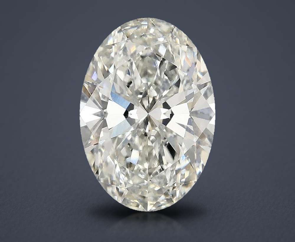 2.52 Carat Oval Lab Diamond