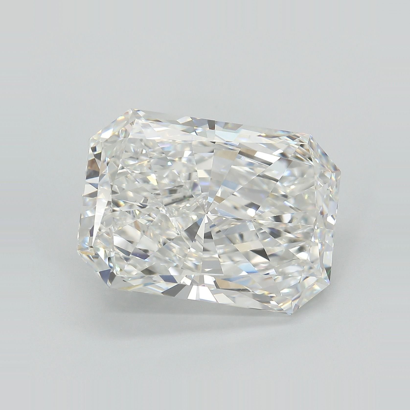 13.13ct F VVS2 Very Good Cut Radiant Lab Grown Diamond