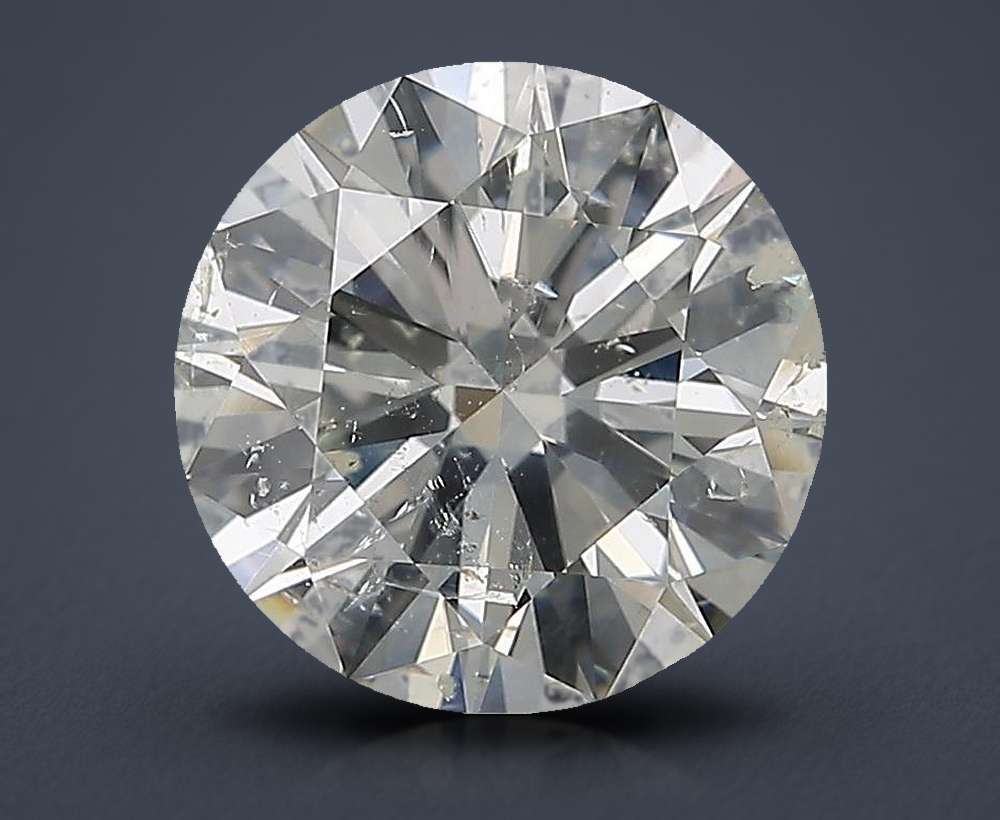 3.01 Carat Round Natural Diamond