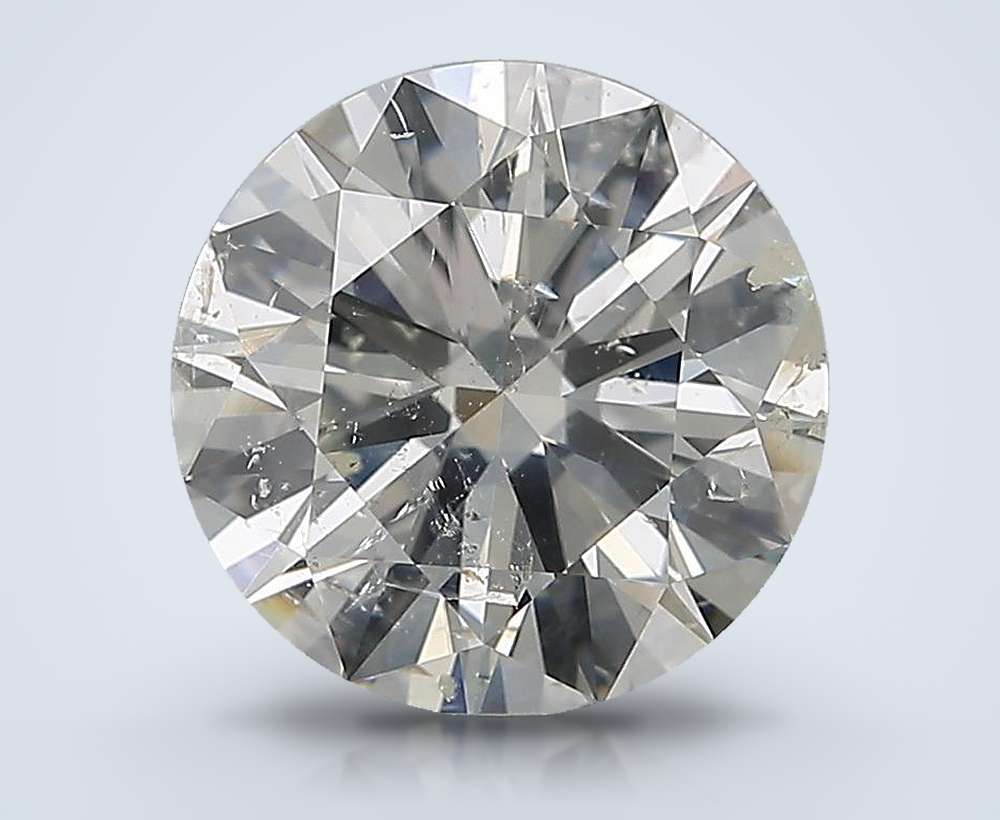 3.01 Carat Round Natural Diamond