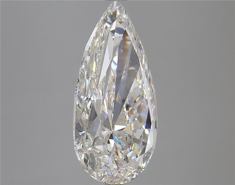 5.07ct H SI2 Rare Carat Ideal Cut Pear Lab Grown Diamond