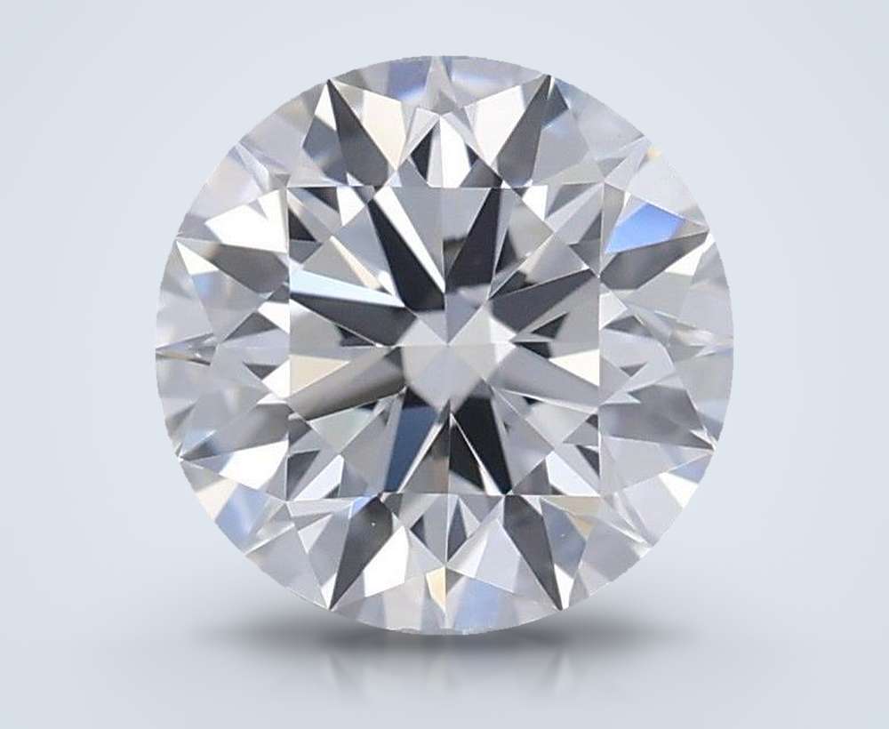 0.74 Carat Round Lab Diamond