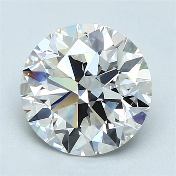 1.70ct F VS2 Rare Carat Ideal Cut Round Diamond