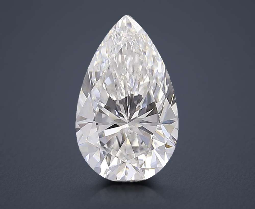 0.87 Carat Pear Lab Diamond