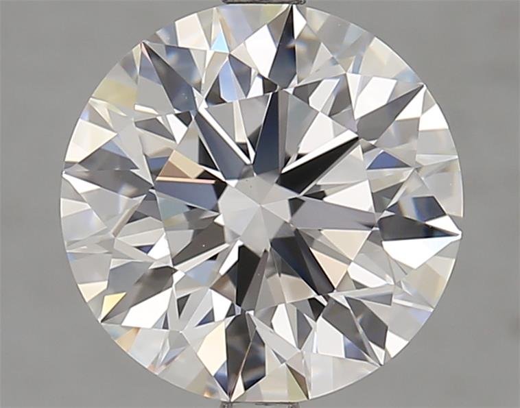 3.71ct D VS1 Rare Carat Ideal Cut Round Lab Grown Diamond