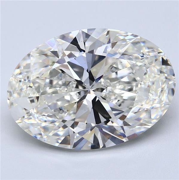 11.62ct H VS1 Rare Carat Ideal Cut Oval Lab Grown Diamond