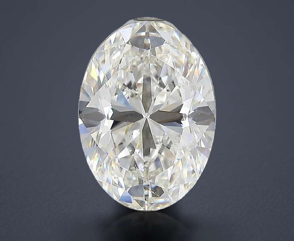 3.52 Carat Oval Natural Diamond