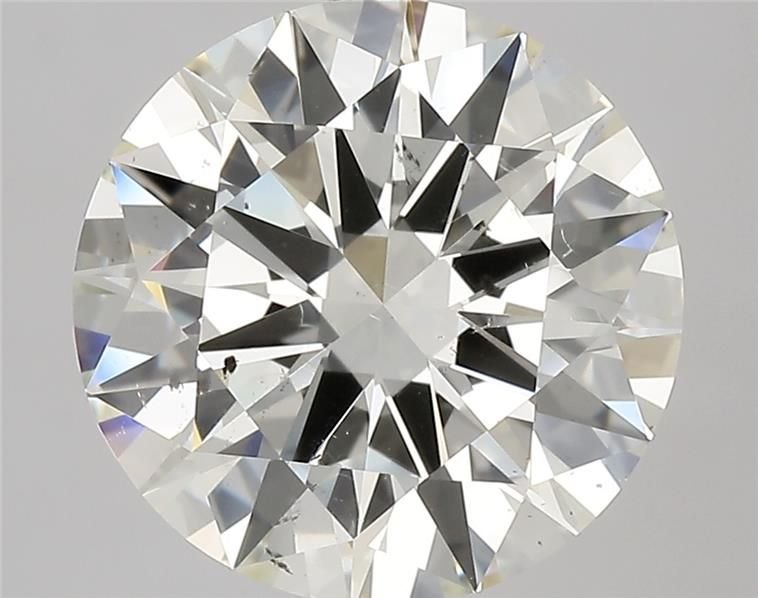 3.01ct K SI1 Excellent Cut Round Diamond