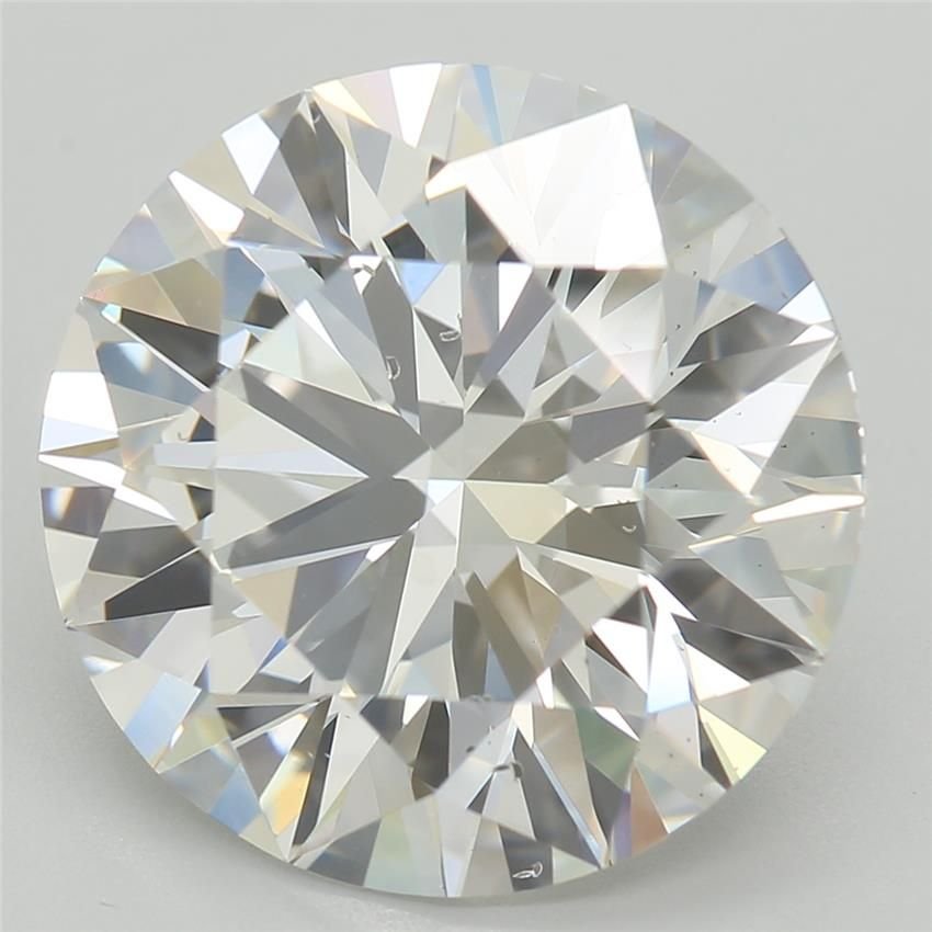 5.10ct E SI1 Rare Carat Ideal Cut Round Lab Grown Diamond