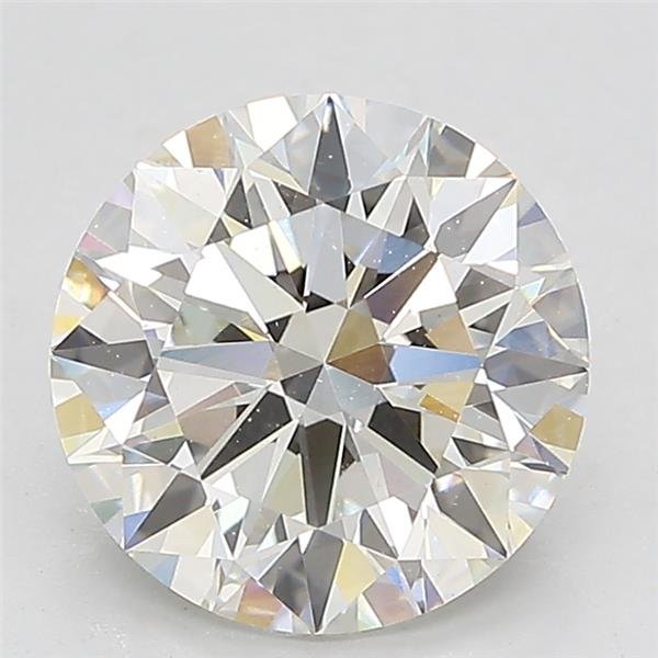 2.56ct I VS1 Excellent Cut Round Lab Grown Diamond